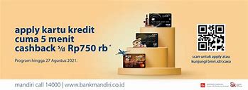 Welcome Bonus Kartu Kredit Mandiri Signature